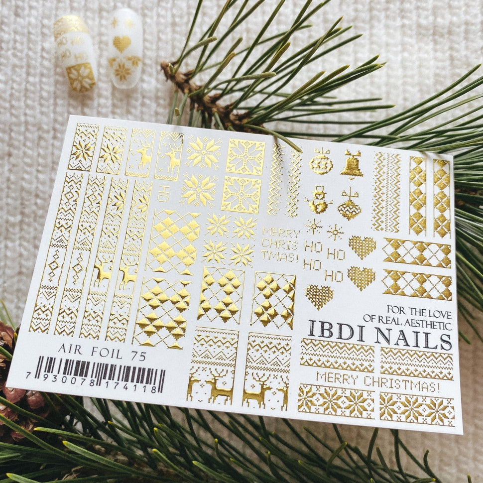 Sticker Air Foil 75 di IBDI Nails