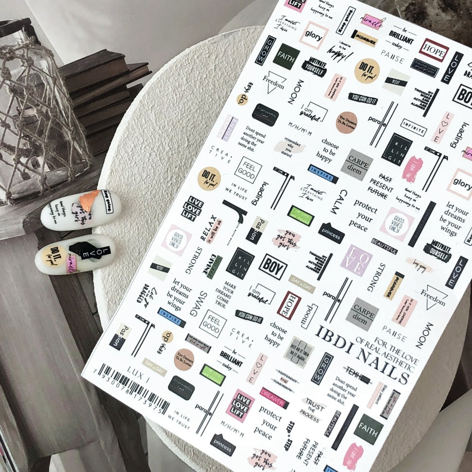 Sticker LUX 01 от IBDI Nails