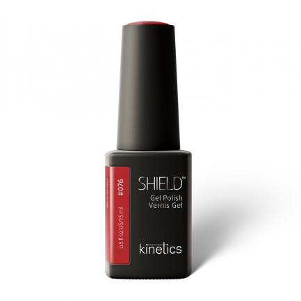Kinetics SHIELD Gel Polish Bonnie Red No.076 (15ml)