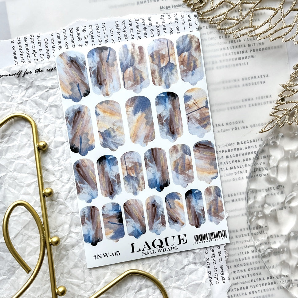 NailArt Wrap NW05 di LAQUE