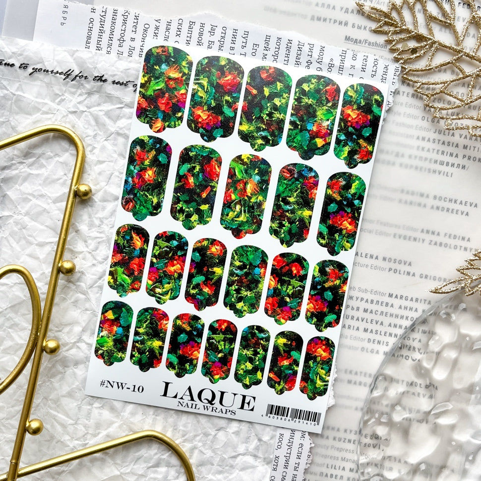 NailArt Wrap NW10 by LAQUE