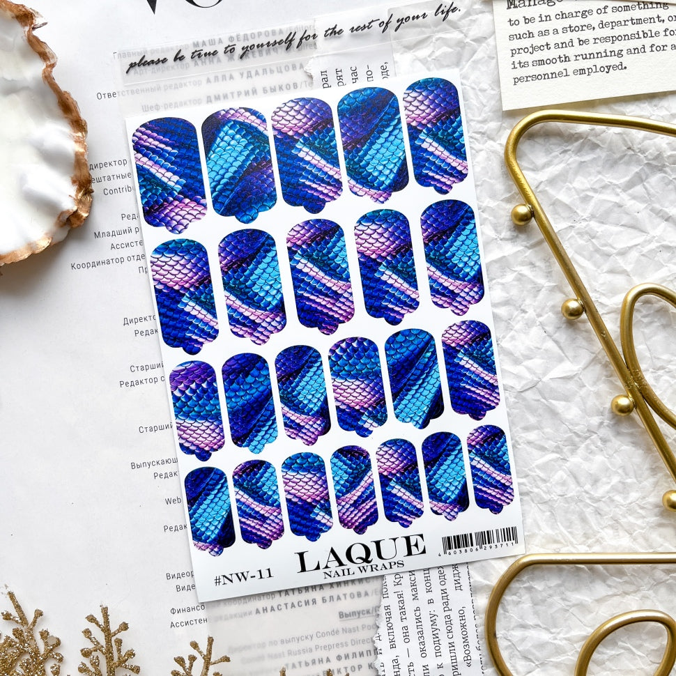 NailArt Wrap NW11 by LAQUE
