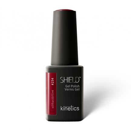 Kinetics SHIELD Gel Polish Red Gown No.234 (15ml)