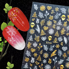 Sticker Natale e motivi invernali