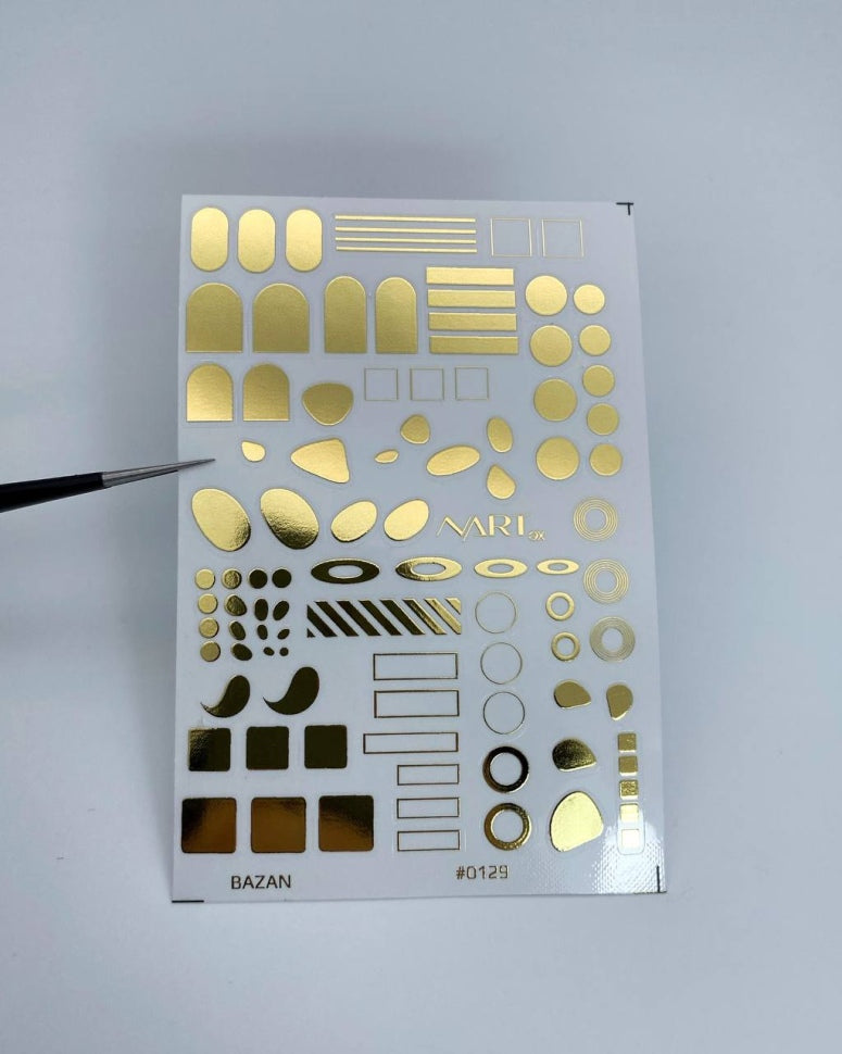 Sticker 0129 oro di NARTex
