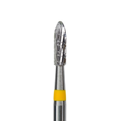Bit in carburo di tungsteno (giallo) fine di forma cilindrica 2,3mm di KMIZ