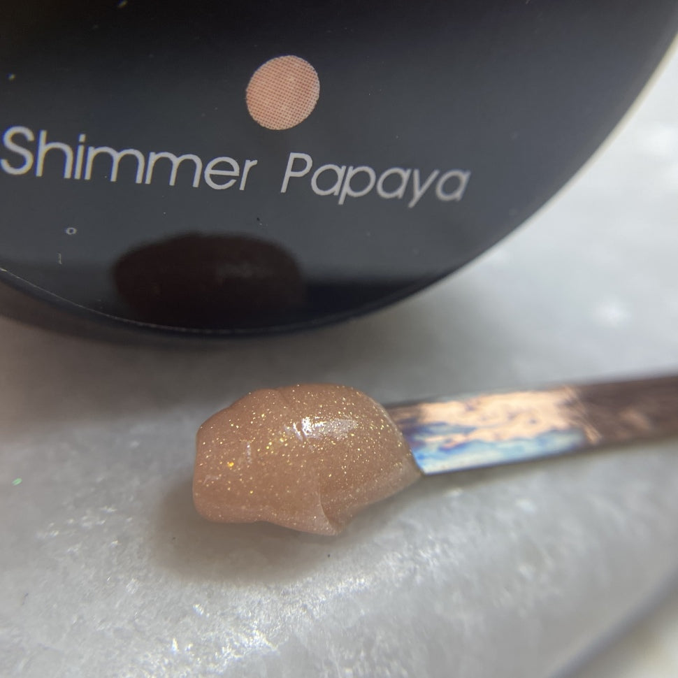 Soak-Off Acrylic Gel 15ml Jar – 'Shimmer Papaya' by Trendnails