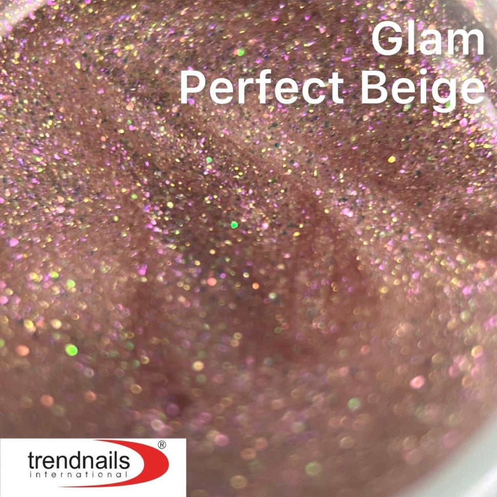 Rubber Gel Glam Line 'Perfect Beige' 15ml by Trendnails