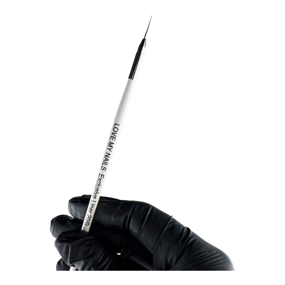 Exclusive liner from Love My Nails in white-pearl 20/0
