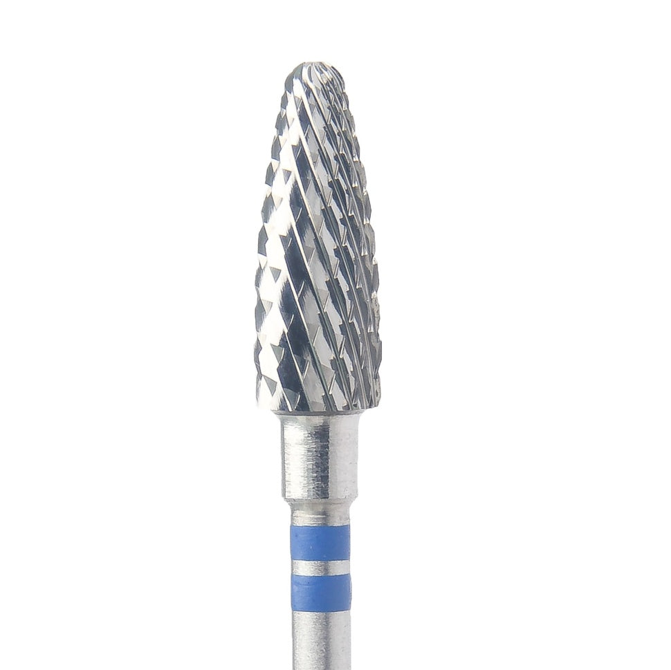 Milling cutter attachment carbide bit medium (blue) for LEFT-HANDED people in sizes: 5.0 mm from KMIZ