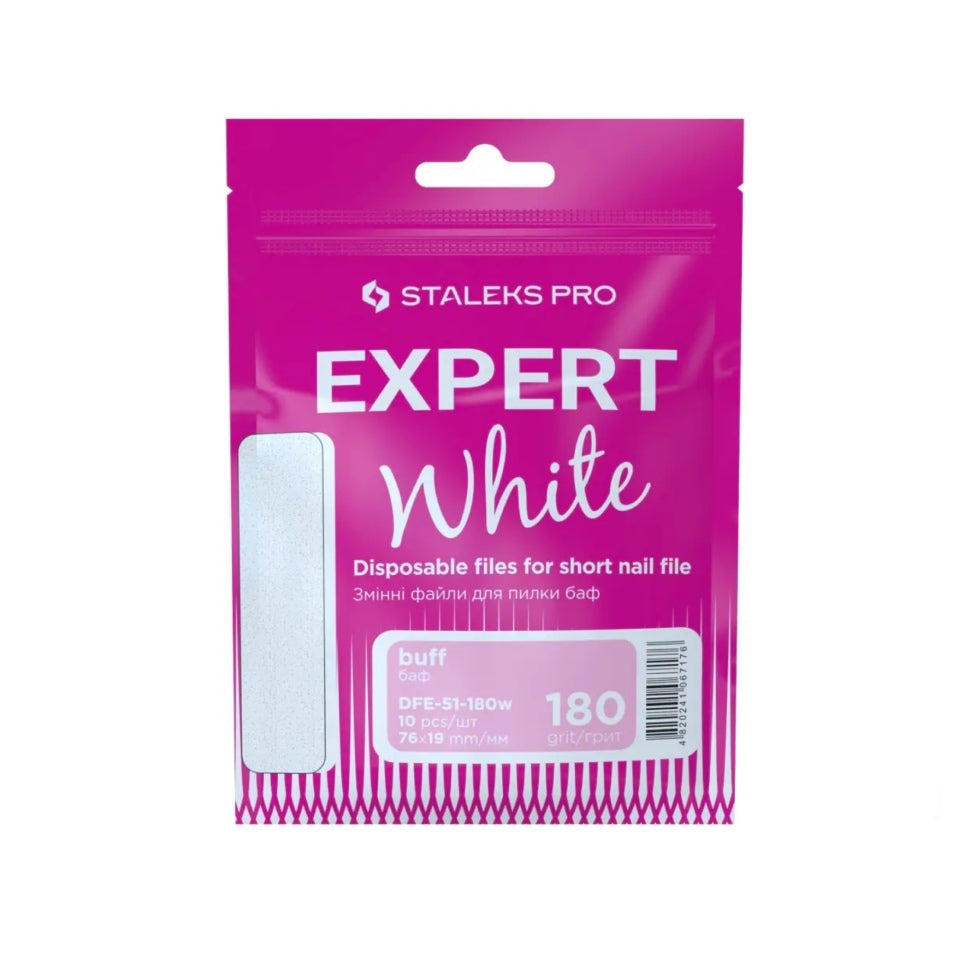 Заменяемые буферы DFE-51 (зернистость 180-240) WHITE10 шт. STALEKS EXPERT