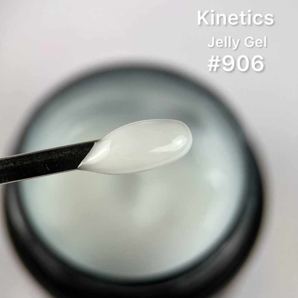 Средний желейный гель млечного белого цвета от Kinetics 15гр/50гр №906