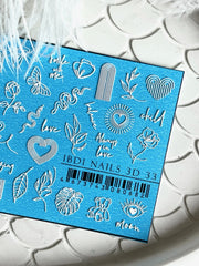 Sticker 3D32 IBDI Nails