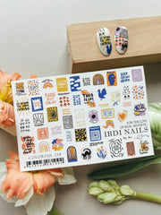 Sticker COLORFUL 218 от IBDI Nails