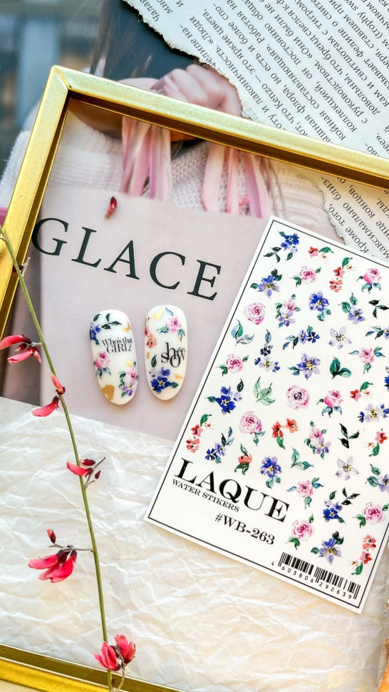 Sticker Design WB263 (Water-soluble Stickers) by Laque