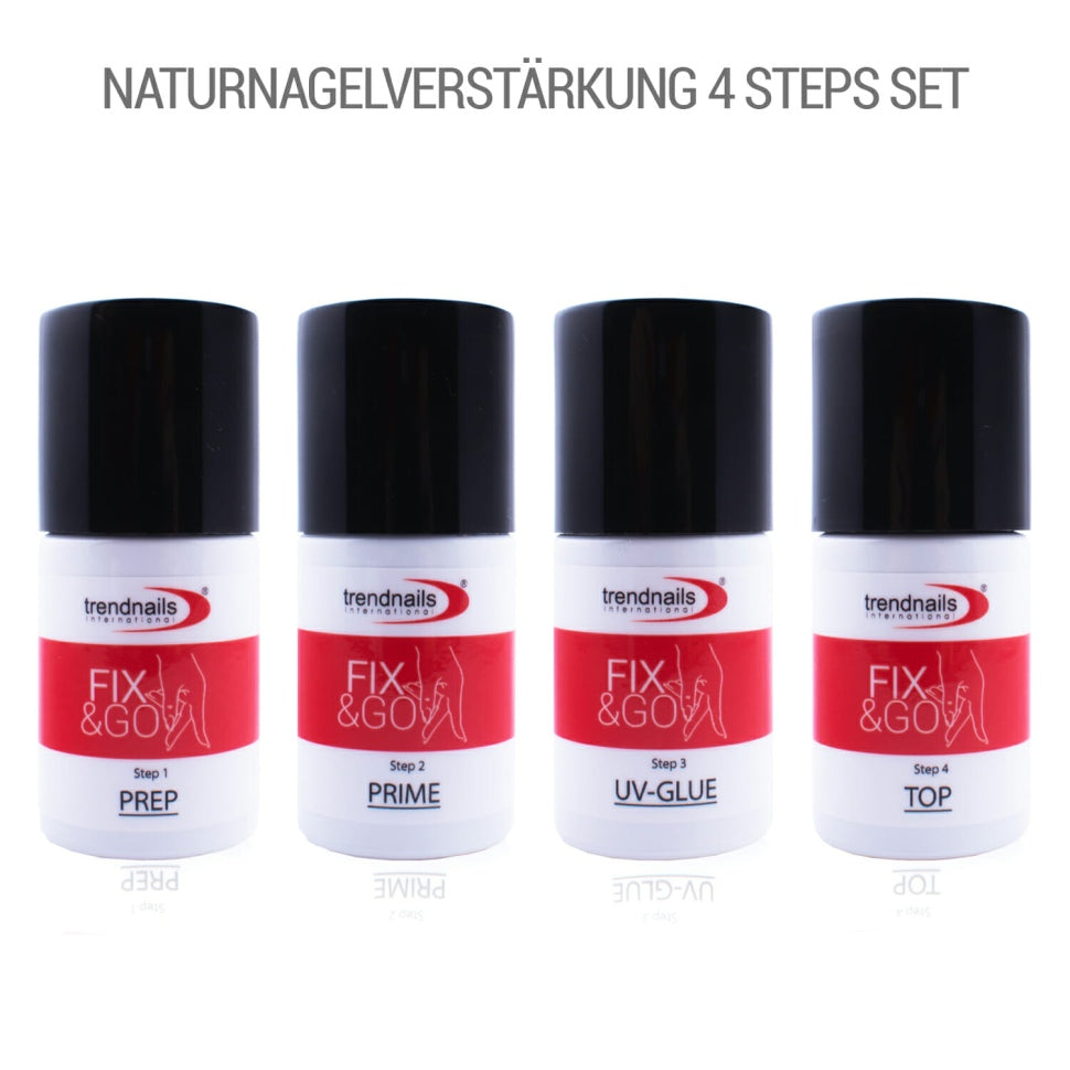 FIX&GO Naturnagelverstärkung 4 Steps Set TPO-Free