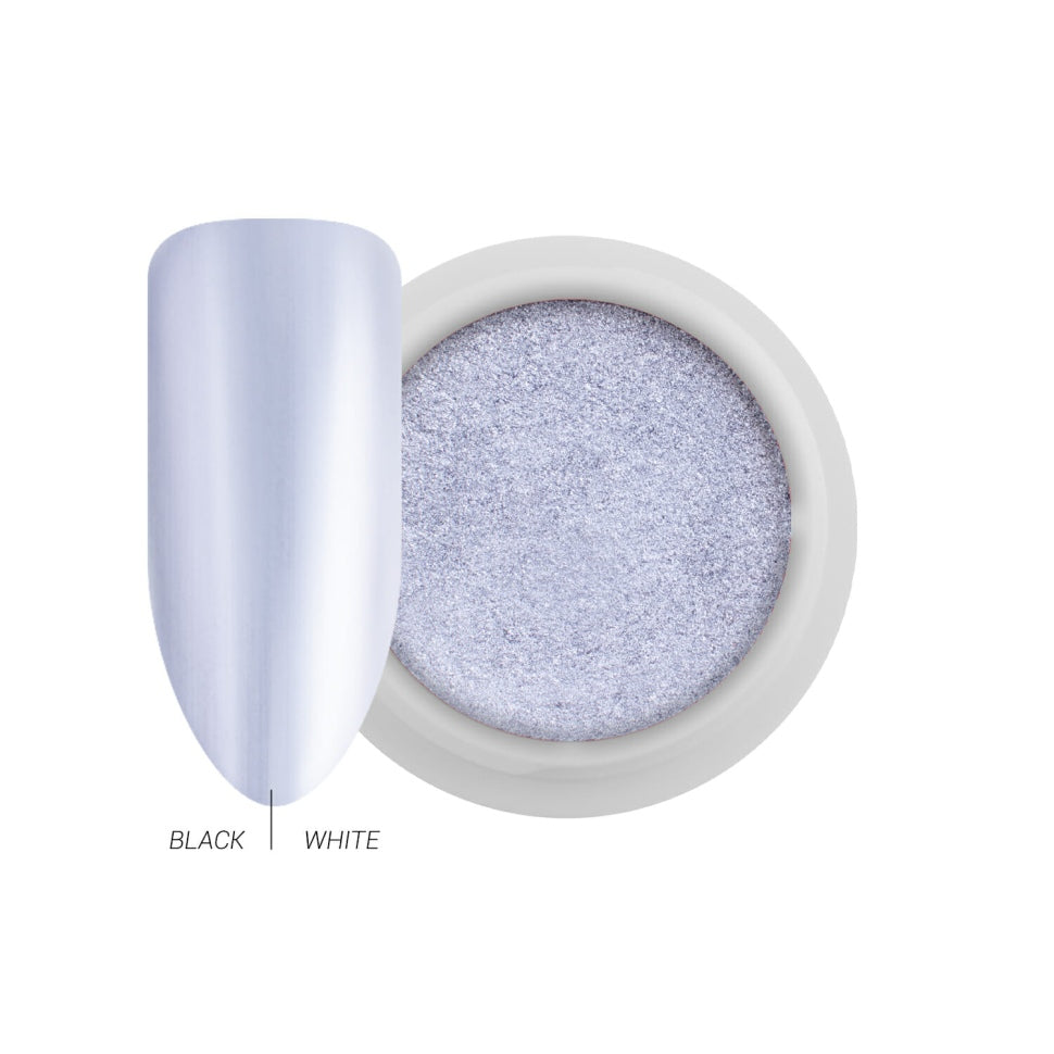 Mirror-Chrome Pigment Kompakt – Серебро с аппликатором