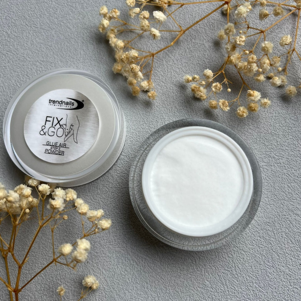 Fix & Go Glue Air Powder 10 ml – Passo 2