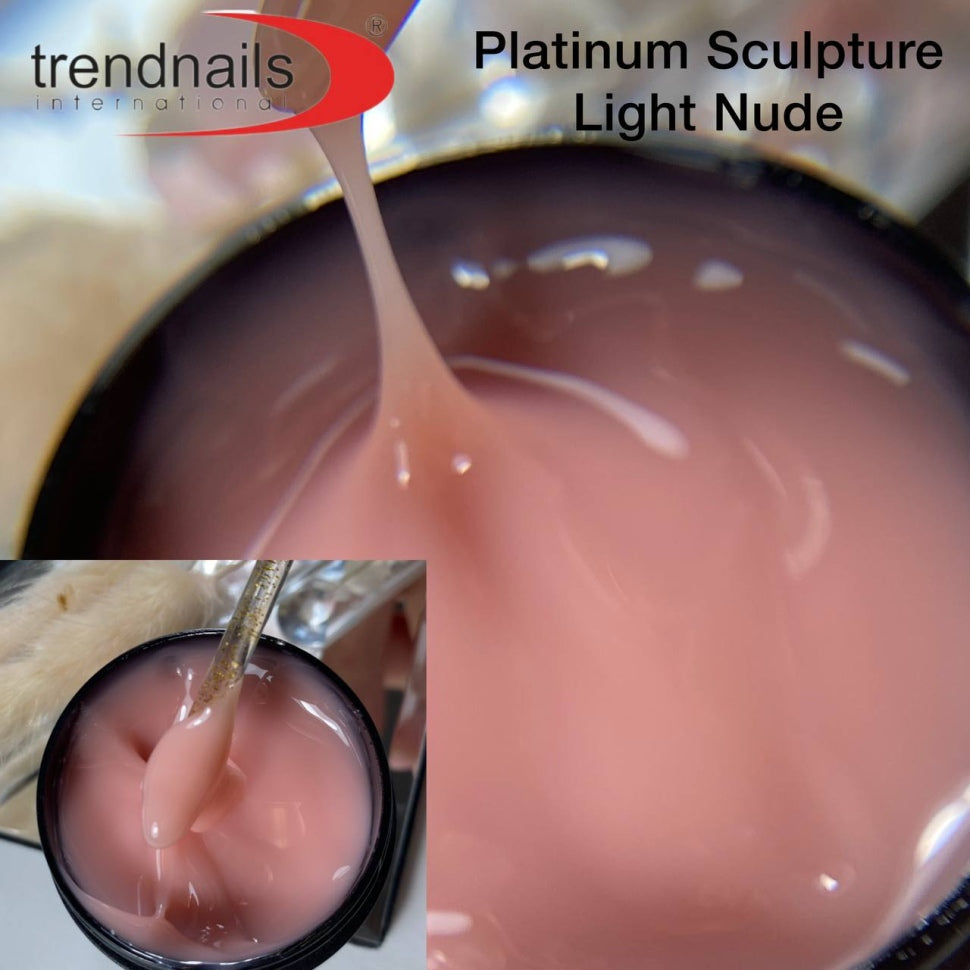Платиновый скульптурный гель Light Nude Thixotrop Aufbau-Gel молочный 5-30мл от Trendnails