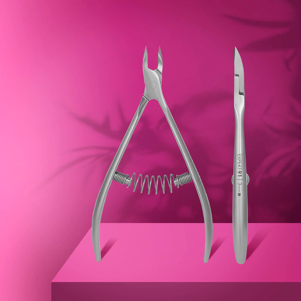 Professional cuticle nippers EXPERT 91 (3-9mm)