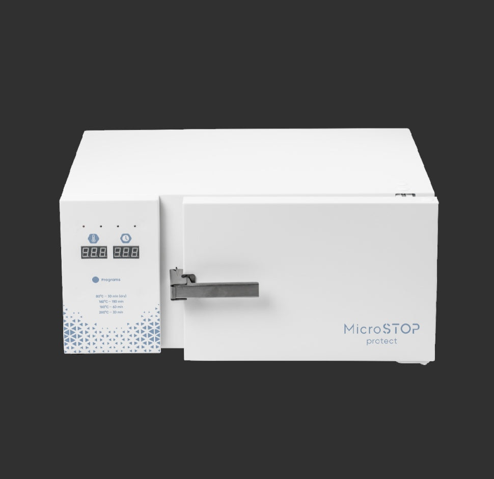 Стерилизатор горячим воздухом Protect с 3 ящиками от MicroSTOP