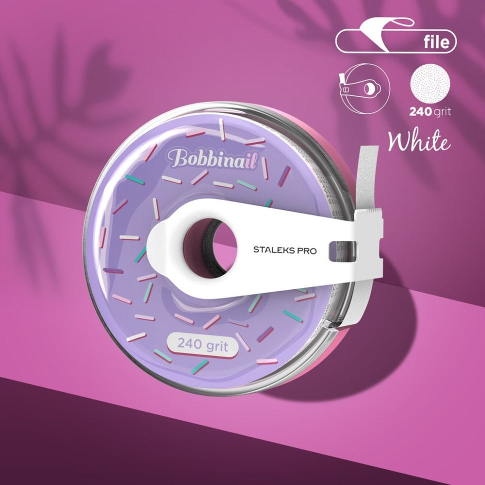 Fresa monouso granulometria 240 (rotolo da 7 metri) per supporto in metallo STALEKS EXPERT PRO