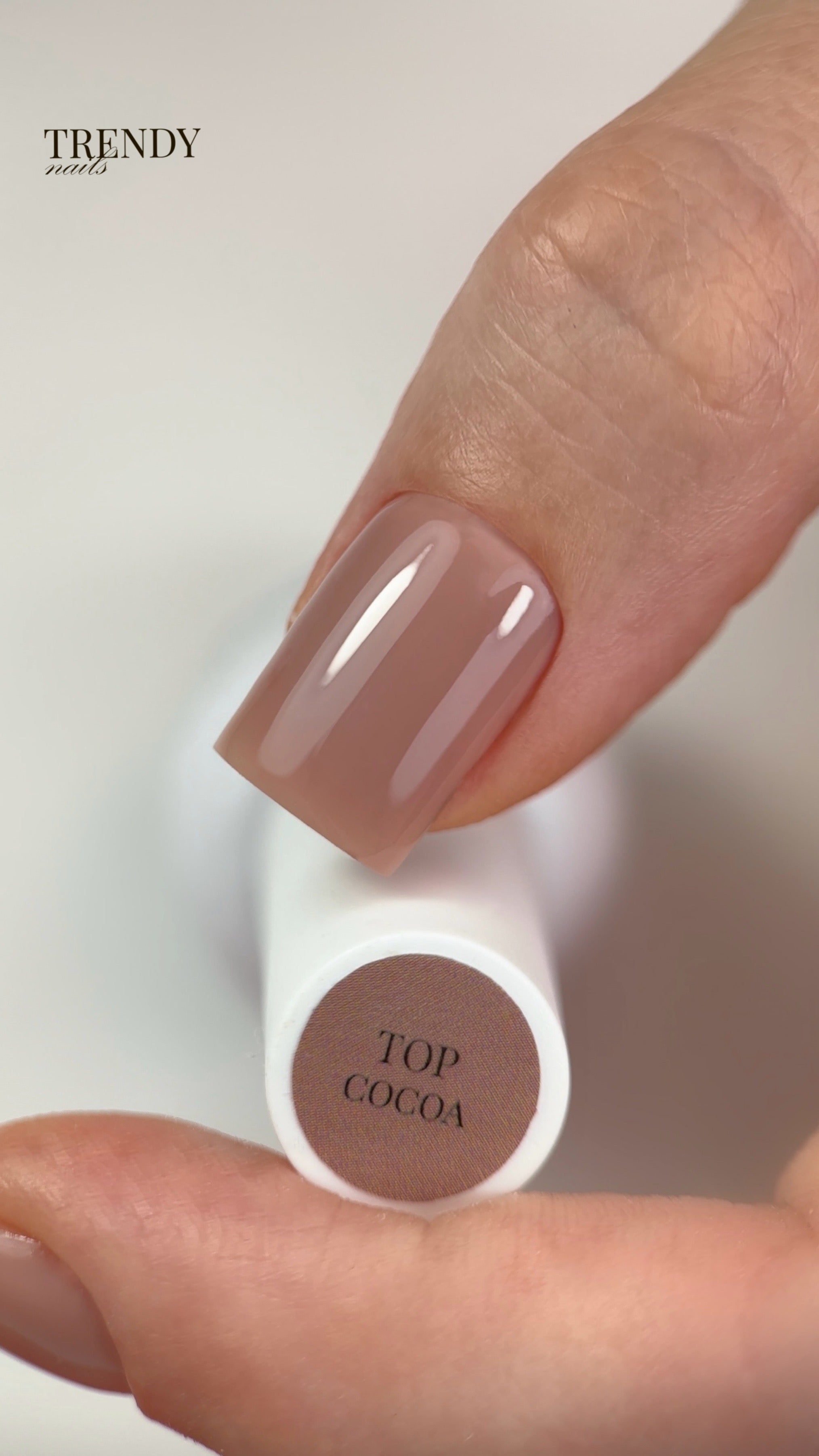 Color Top Cocoa 10ml/15ml von Trendy Nails TPO-Free