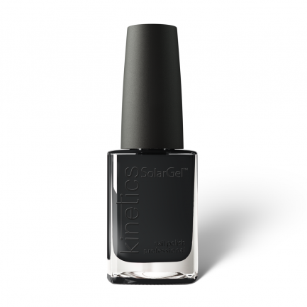 Nail polish SolarGel (air-drying) Jet Black 15ml No.188 by Kinetics