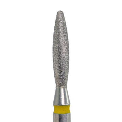 Milling cutter attachment diamond bit very fine (yellow ring) 2.3m with blunt tip