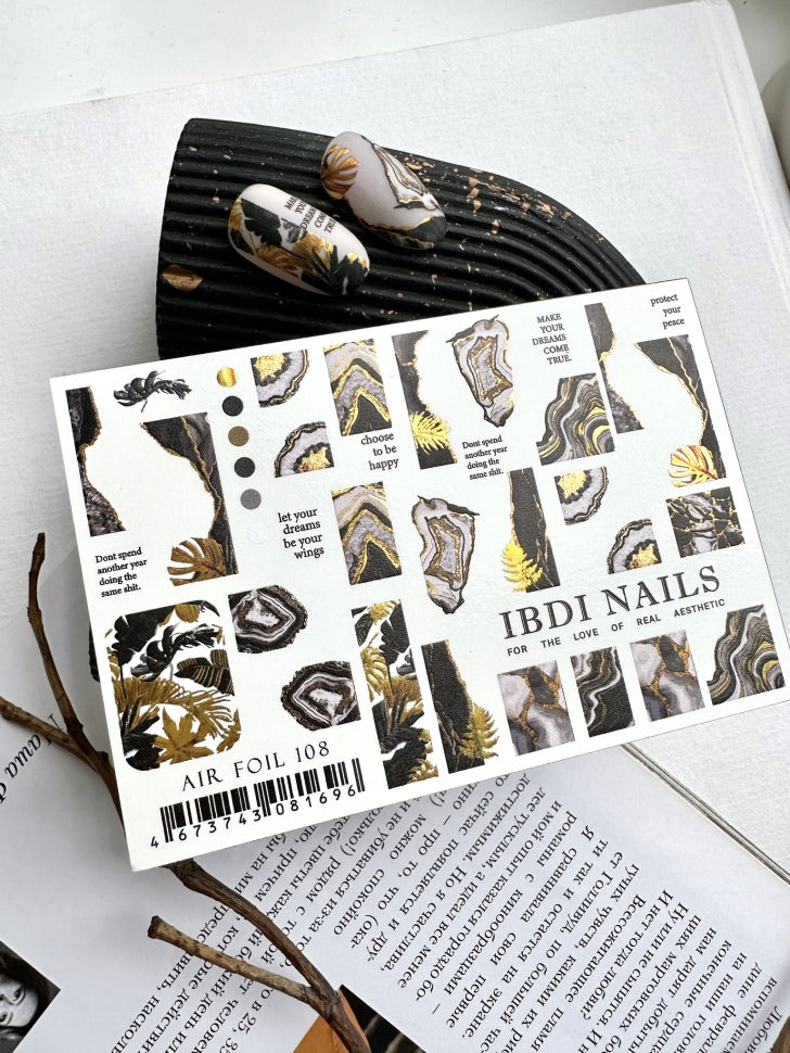 Sticker Air Foil 108 от IBDI Nails