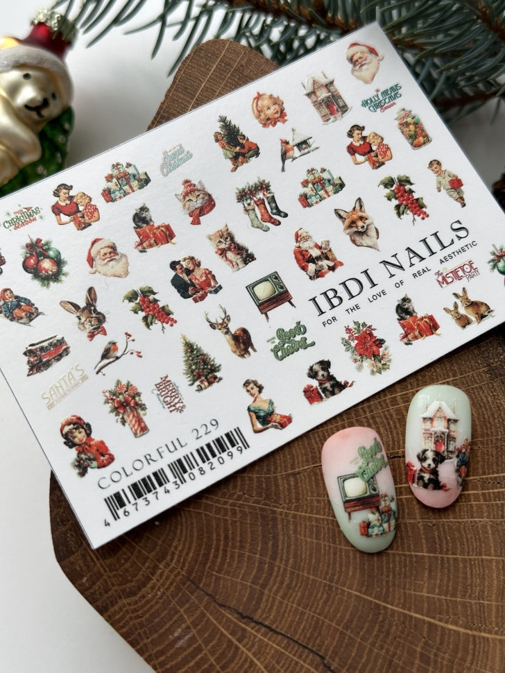 Sticker COLORFUL No.229 from IBDI Nails