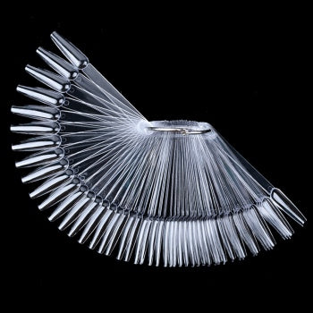 Tips Ring Display (Colorchart) 50 pz. Forma ballerina trasparente
