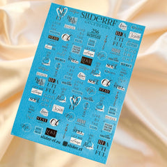 Sticker Design RF256 (Adesivi rimovibili)