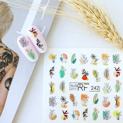 Sticker Design RF242 (Adesivi rimovibili)