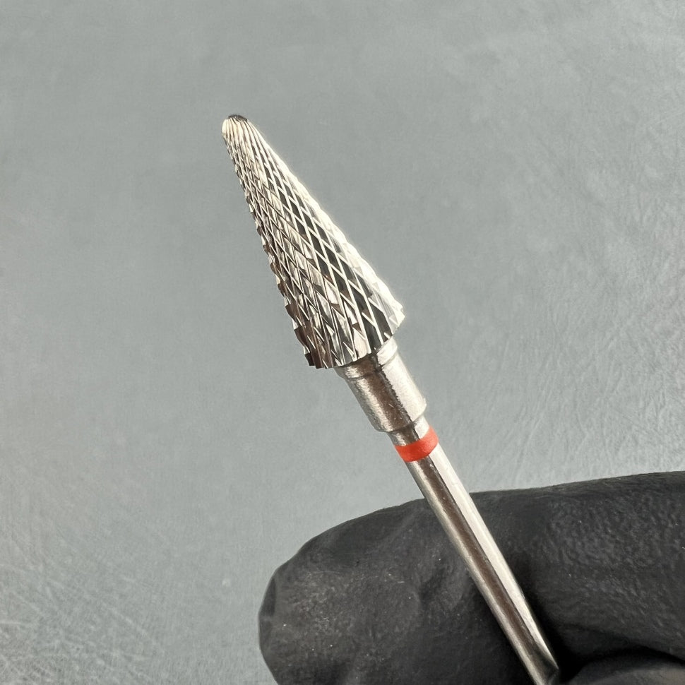 Milling cutter attachment carbide fine (red) 6mm from STALEKS