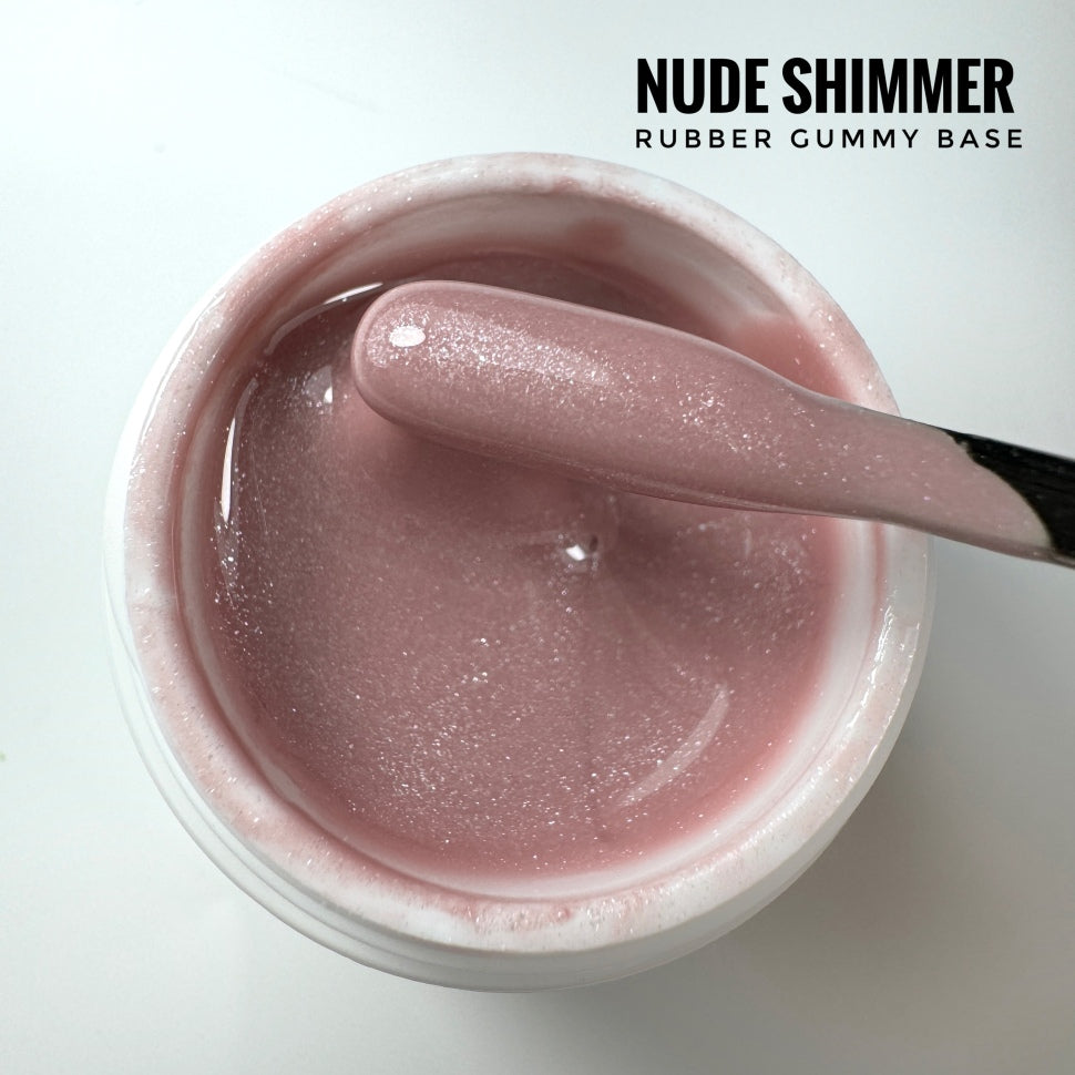 Camouflage Rubber Base 'Nude Shimmer' 5ml - 30ml