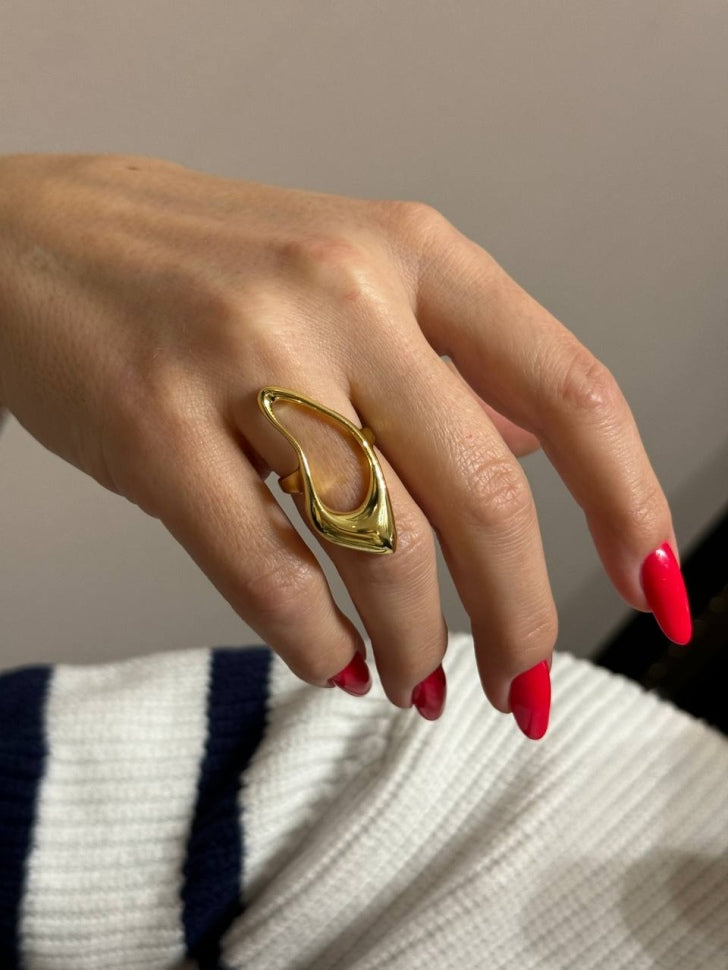 Ladies' ring gold No. 30 (fits all sizes)