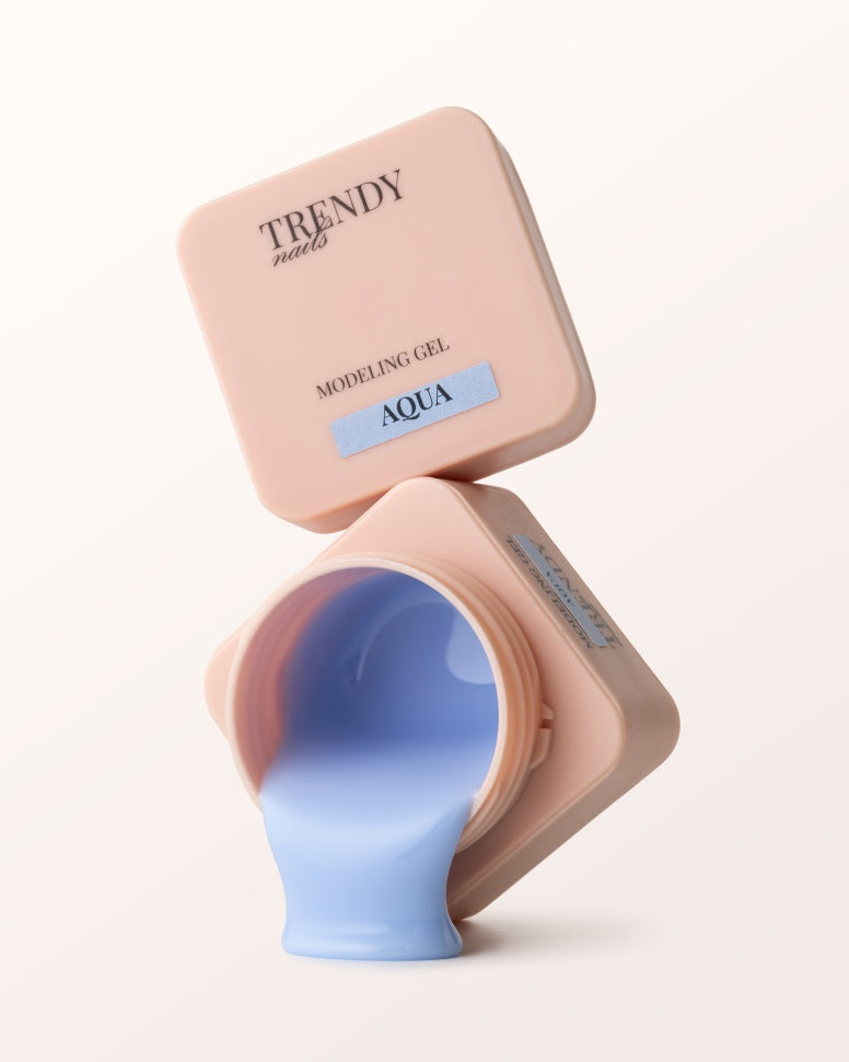 Modeling Gel self-smoothing "Aqua" by Trendy Nails (15/30ml)