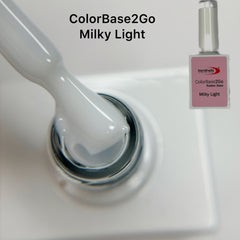 ColorBase2Go – Milky Light 12ml von Trendnails