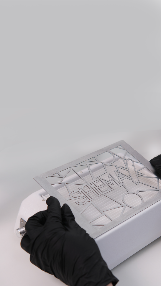 Professional dust extraction from SheMax XS