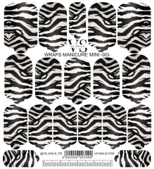 Wrap für Maniküre Mini 03 von VS Nails