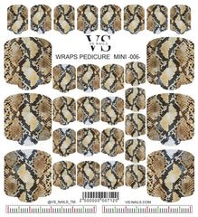 Wrap für Pediküre Mini 06 von VS Nails