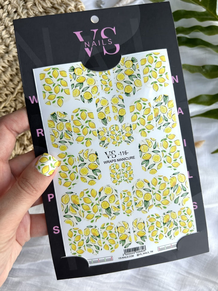 Wrap для маникюра Maxi 116 от VS Nails