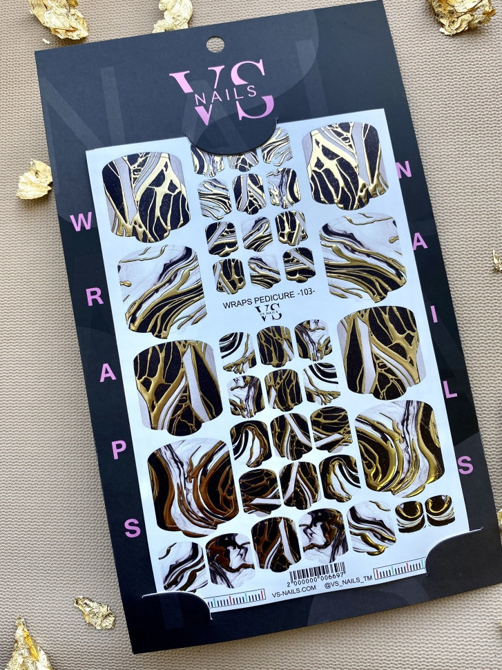 Wrap per Pedicure Maxi 103 di VS Nails