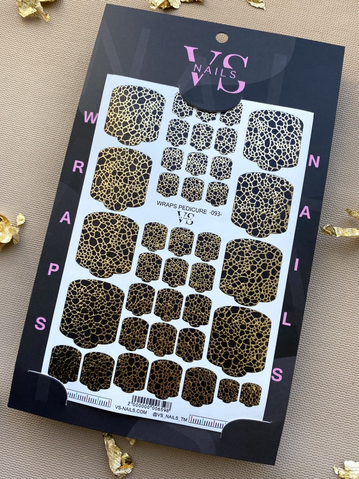 Wrap per Pedicure Maxi 93 di VS Nails