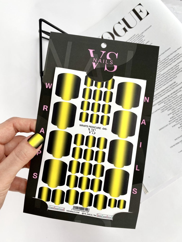 Wrap for Pedicure Maxi 46 by VS Nails