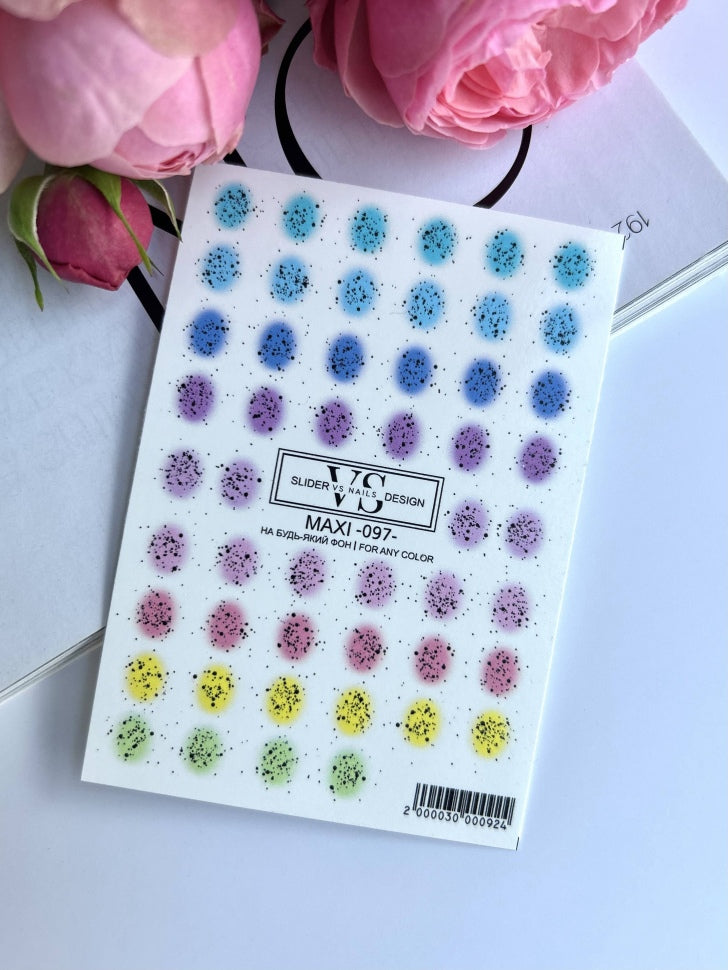 Slider maxi (water-soluble stickers) 97 by VS Nails