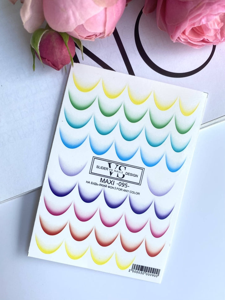 Slider maxi (water-soluble stickers) 95 by VS Nails
