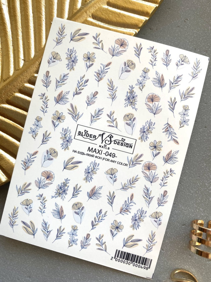 Slider maxi (water-soluble stickers) 49 by VS Nails