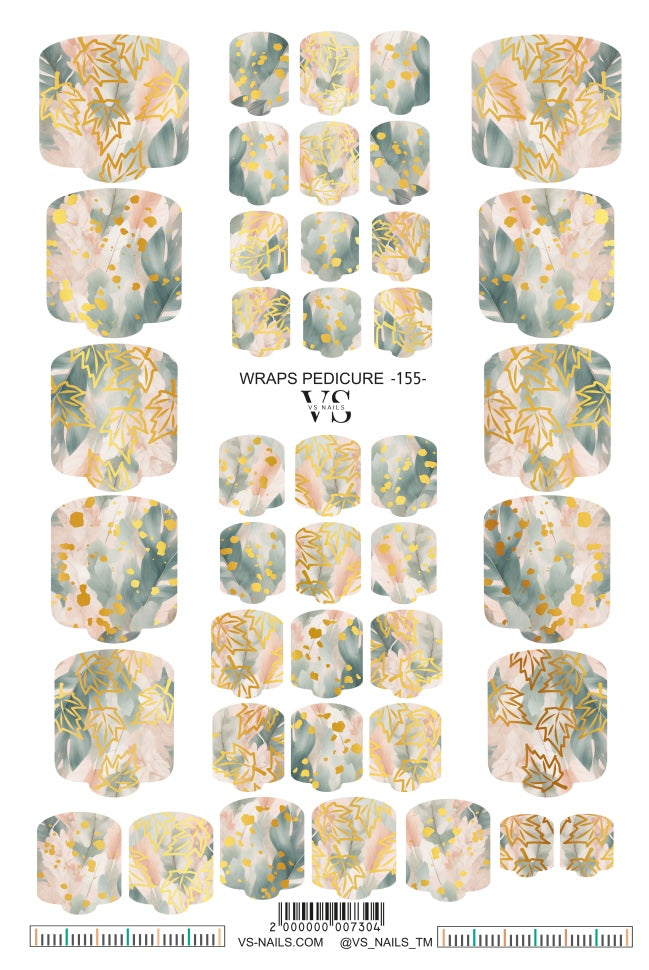 Wrap for Pedicure Maxi 155 by VS Nails